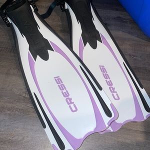 Cressi Powerful Open Heel Adult Scuba Diving Fins